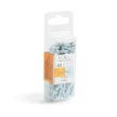 Rögzítő csavar "D" fejű 4,2x16mm PH2 80db/csomag cink fehér