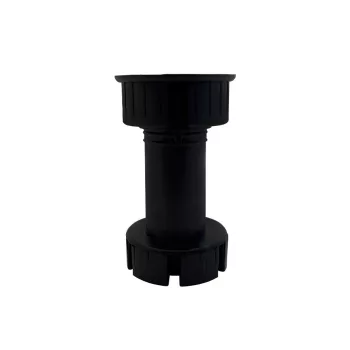   Szekrényláb 100mm OPES Fekete szétszedhető 85-120mm műanyag