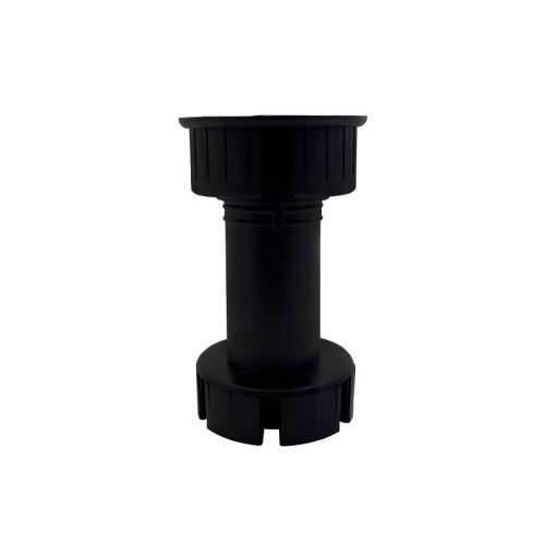 Szekrényláb 100mm OPES Fekete szétszedhető 85-120mm műanyag