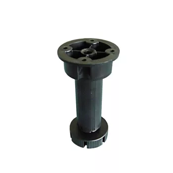 Szekrényláb 120mm Fekete 250kg