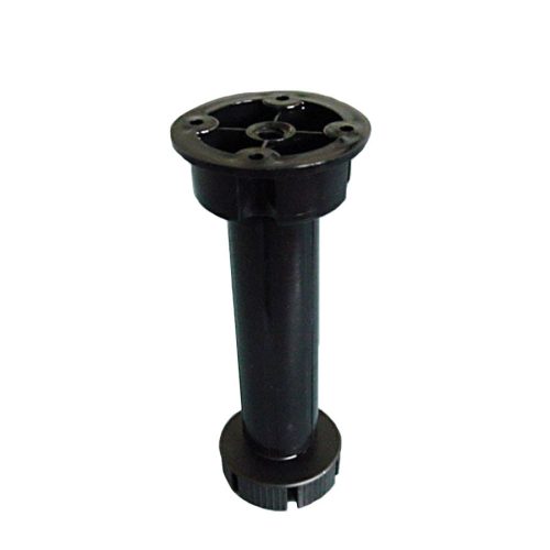 Szekrényláb 150mm fekete 250kg