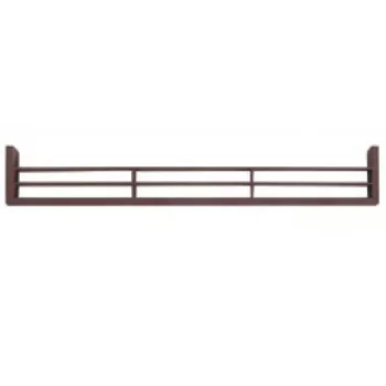  Szellőzőrács 449 lábazatelembe építhető 390x65x18mm Barna