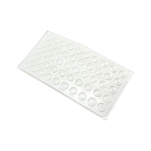 Szilikonos ütköző 50db/levél 7x1,5mm áttetsző