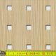 Legno furnérozott Hdf-Quadro 11-45 perforációval Fenyő 1520x610x4mm