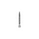 Rögzítő csavar "D" fejű 2,5x18mm PH1 SMART sínhez cink fehér