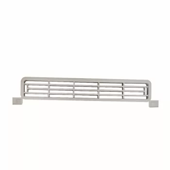 Szellőzőrács 444 négyszög alakú 203x35x14mm Szürke