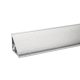 Vizzáró M3500 matt alumíníum 22x24x4000mm tömör alumínium előlap!