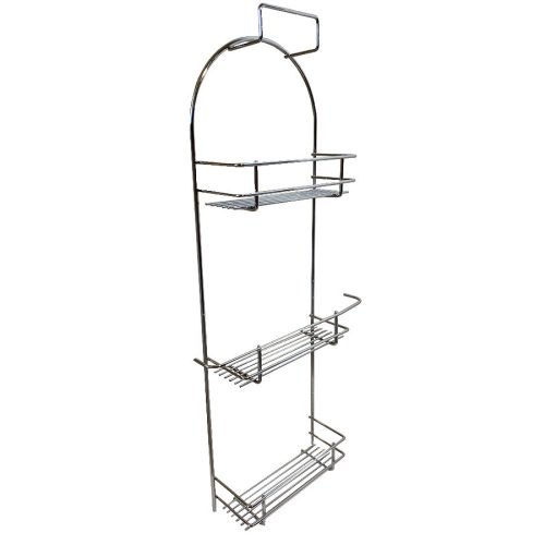 Fémrácsok PAS03 takarítóeszköz tartó 385x825x105mm Króm