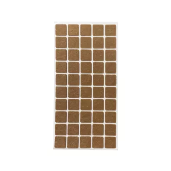  Öntapadós padlóvédő Átm.: 20x20x3mm; 50db/levél Natúr