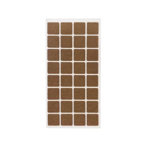 Öntapadós padlóvédő Átm.: 25x25x3mm; 32db/levél Natúr