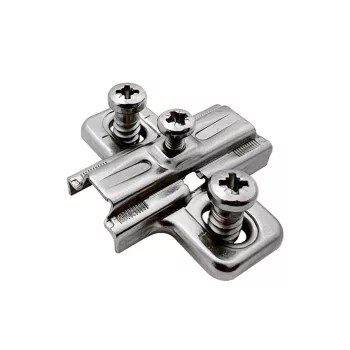 Bútorpánt tőke SALICE B2VGH39 H=3mm EU csavarral Nikkel