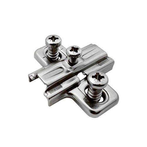 Bútorpánt tőke SALICE B2VGH39 H=3mm EU csavarral Nikkel