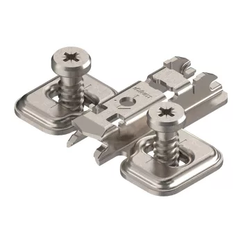   B 173L8300 0-ás eurocsavaros keresztalakú szerelőtalp 28mm fúrásmélység