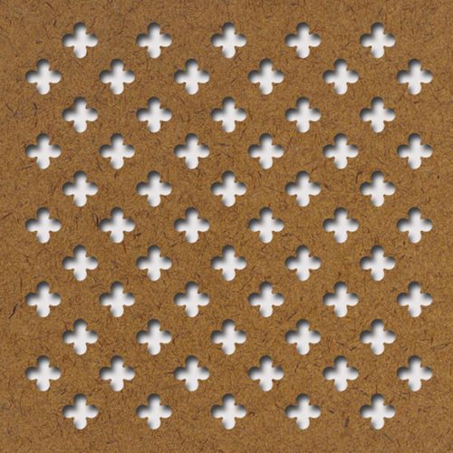 Grezzo natúr Hdf Fiore perforációval 1520x605x3mm