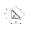 Vízzáró F905 ST22 Malawi brown 4,2 fm Malawi barna