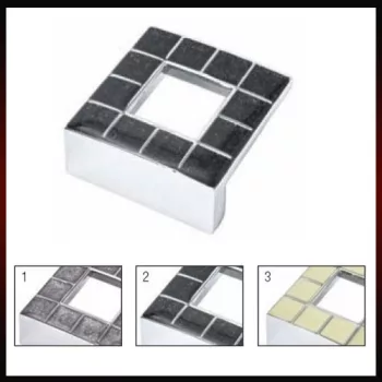 Fogantyú 550.032.RBG02 32 Csillám Fekete-Króm