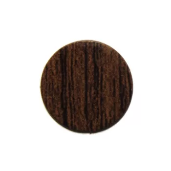   Öntapadós csavartakaró Sötét samoa teak (541) 25db/levél 13mm