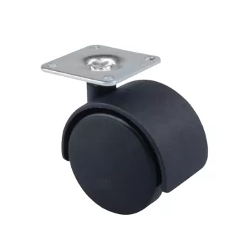 Bútorgörgő 50mm Talpas 9616 40kg Fekete