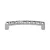 Fogantyú 550-096.KR04 96 Matt Alu-Swarovski Kristály Fém/Kristály