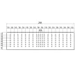 Jelölősablon H163-288 A18 288x74x17mm Kék
