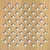 Legno furnérozott Hdf-Fiore perforációval Tölgy 1520x610x4mm