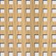 Legno furnérozott Hdf-Quadro 10-20 perforációval Tölgy 1520x610x4mm