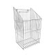 Fémrács ML050-1 Króm szennyestartó kosár 325x580x270mm