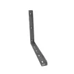 Metall Nehéz konzol 26/22cm Ezüst, teherbírás: 55kg/2db