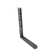 Metall Nehéz konzol 26/22cm Ezüst, teherbírás: 55kg/2db
