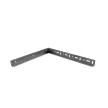 Metall Nehéz konzol 26/22cm Ezüst, teherbírás: 55kg/2db