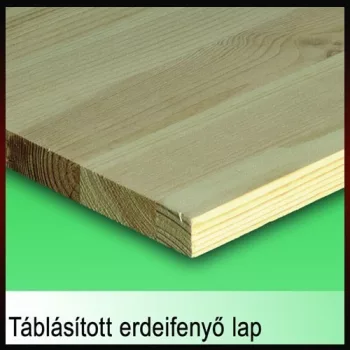 Táblásított Borovifenyő TM B 5050x1220x27mm D4