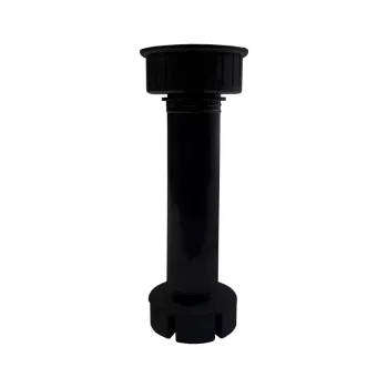   Szekrényláb 150mm OPES Fekete szétszedhető 135-170mm műanyag