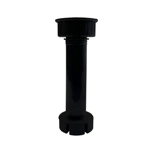 Szekrényláb 150mm OPES Fekete szétszedhető 135-170mm műanyag