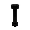 Szekrényláb 150mm OPES Fekete szétszedhető 135-170mm műanyag