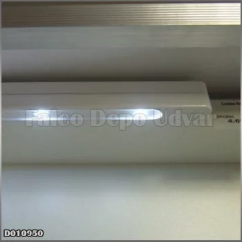   Ledes fiókmegvilágítás 170x15mm elem nélkül Rollens 6000K 18 Lumen