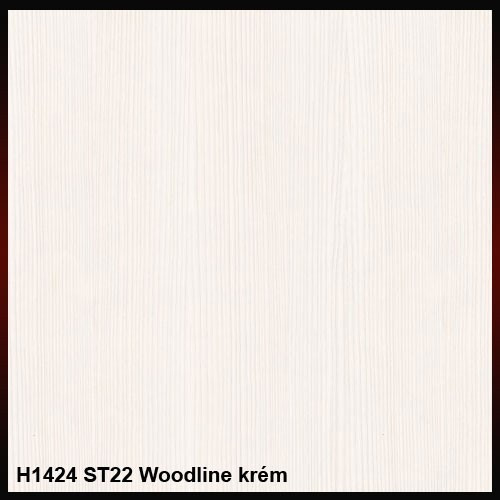 ABS 8547* SN (553W) - Woodline krém erezett 42/2mm (R)