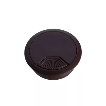 Kábelkivezető 30103 Átm.: 80mm Sötétbarna (wenge)