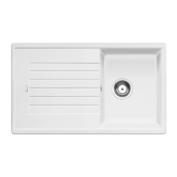   BLANCO ZIA 45 SL Silgranit mosogatótálca, fehér, excenter nélkül