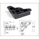 Szintezőláb Talp (835 KO) 450 T2 Lábhoz 88x88x24mm Fekete