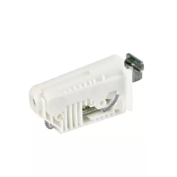   Szekrény függesztő 806-os vasalat jobbos 79x39x19mm fehér