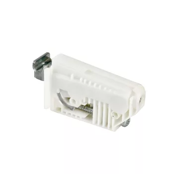 Szekrény függesztő 806-os vasalat balos 79x39x19mm fehér