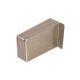 Szekrény függesztő 806-os takarósapka jobbos 67x42x29mm Nikkel