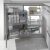 Fémrács 883B/DXC Dynamic Corner Csillapított Jobbos 860x600-850x480-560mm Króm