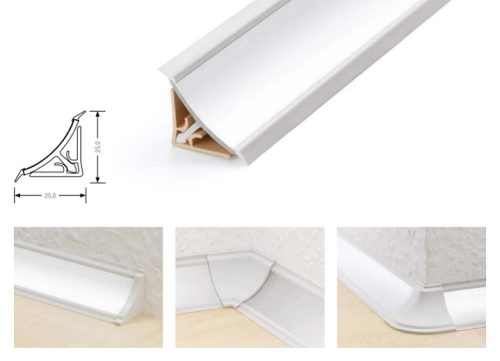 Vízzáró homorú egységcsomag LB23 BSN Brass nikkel / inox