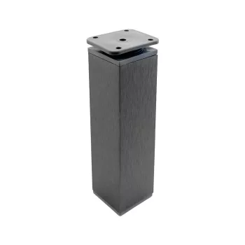 Szekrényláb 40x40x150mm Inox  E/IK 15
