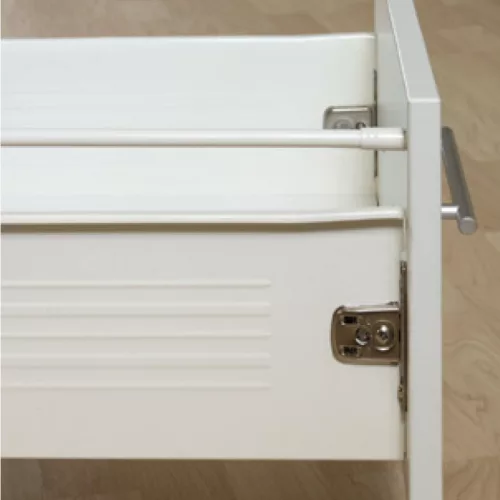 Fiókcsúszó FDS-FF 150 Fém fiókoldal 150x300mm fehér