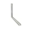 Metall Nehéz konzol 26/22cm Fehér, teherbírás: 55kg/2db