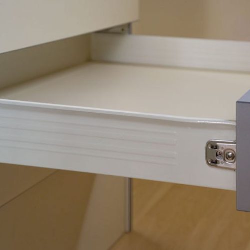 Fiókcsúszó FDS-FF 86 Fém fiókoldal 86x500mm fehér