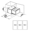 Blancoselect Botton PRO 60/3 manual hulladékgyüjtő 517469