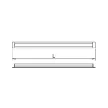 Lámpatest DIVA L=826mm 3,6W Aluminium